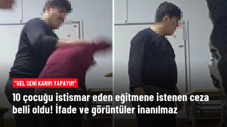 10 çocuğu istismar edip eğitmenden, erkek öğrencilere iğrenç sözler