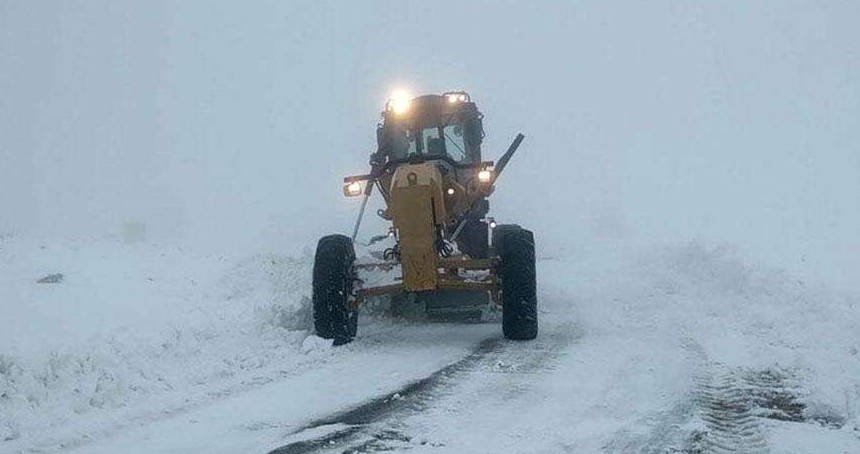 2 ilde kar nedeniyle 87 köy yolu ulaşıma kapandı