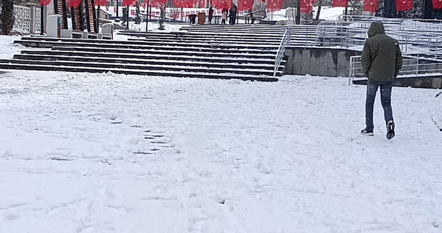 Van'da kar yağışı etkili oluyor