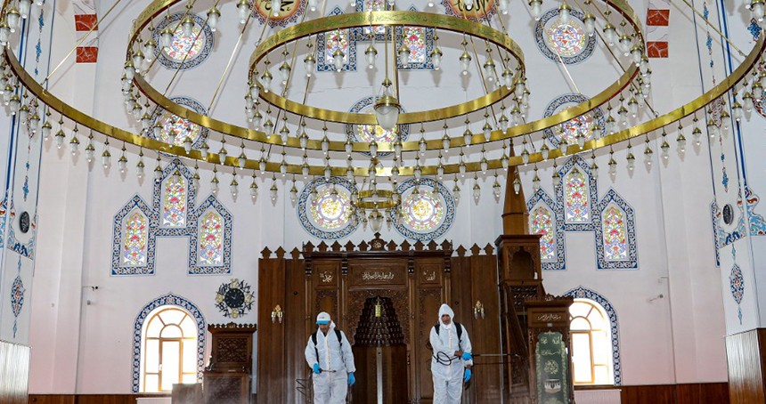 Van'daki camiler Ramazanda gül kokacak