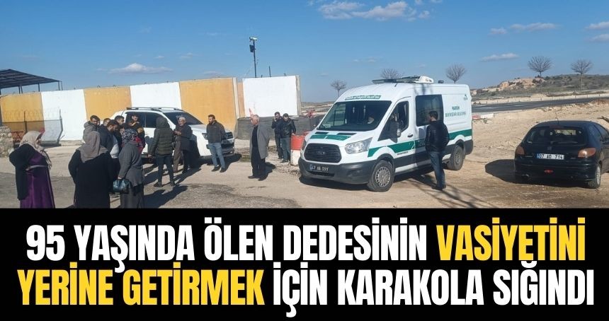 Cenazelerinin defin edilmesine izin verilmeyince karakola sığındılar