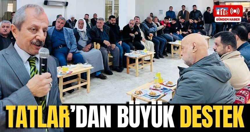 Tat Aşiretinden Abdulkerim Adam'a büyük destek!