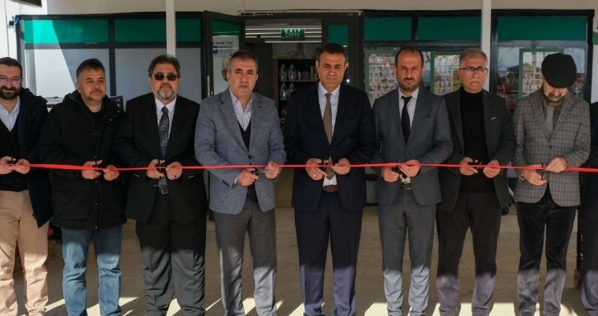 MAÜ kampüsünde Tarım Kredi Kooperatif marketi açıldı