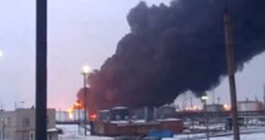 Rusya'da petrol rafinerilerine dron saldırısı: 8 yaralı