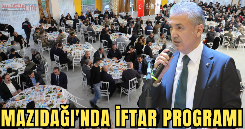 Mazıdağı'nda İftar Programı