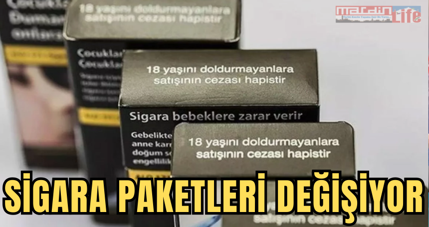 Sigara paketleri değişiyor