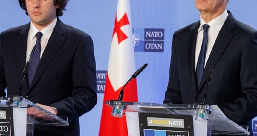 NATO Genel Sekreteri Stoltenberg, Gürcistan Başbakanı Kobahidze ile görüştü