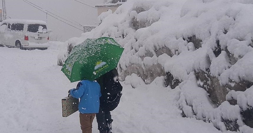 Şırnak'ta eğitime "kar" engeli