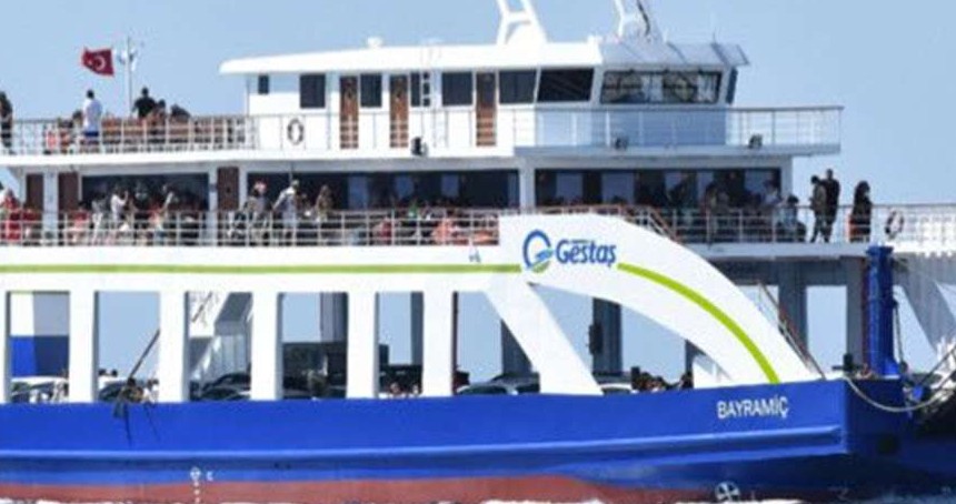Kuzey Ege'de bazı feribot seferleri iptal edildi