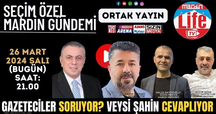 Gazeteciler Soruyor, Veysi Şahin Cevaplıyor...