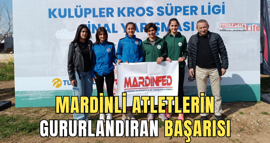 Mardinli atletlerin gururlandıran başarısı