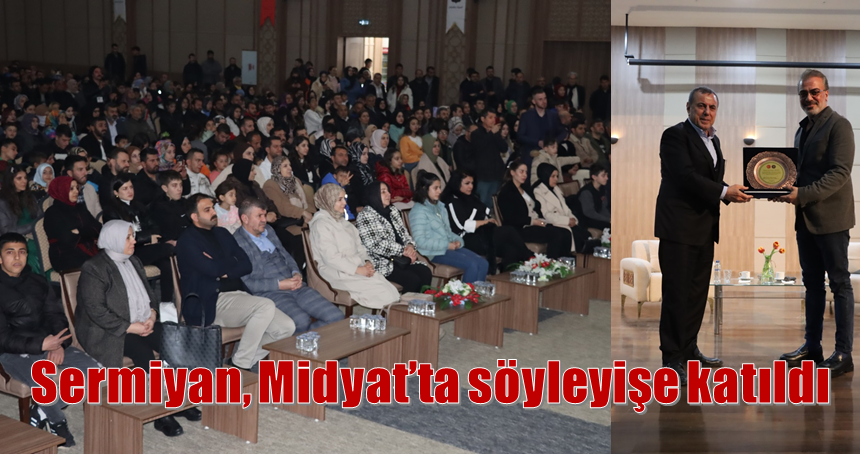 Sermiyan, Midyat’ta söyleyişe katıldı