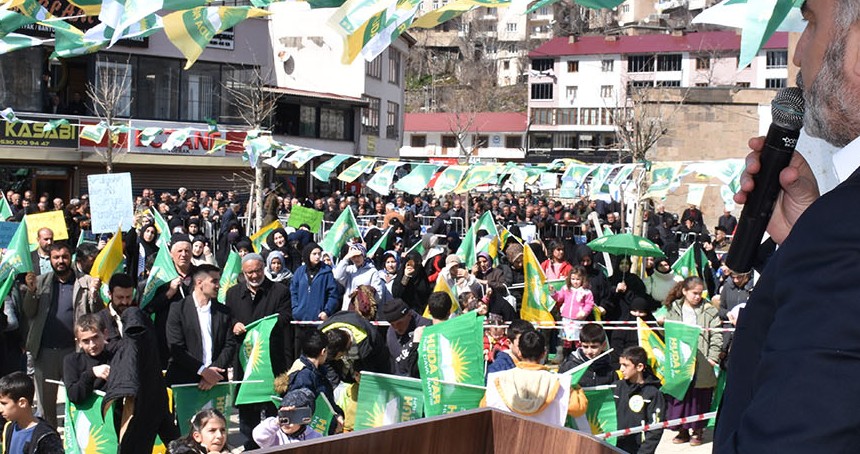 HÜDA PAR mitingine binlerce Bitlisli katıldı