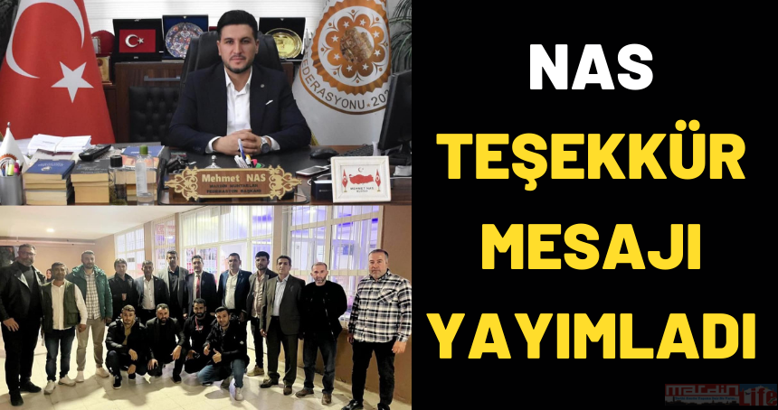 Nas, teşekkür mesajı yayımladı