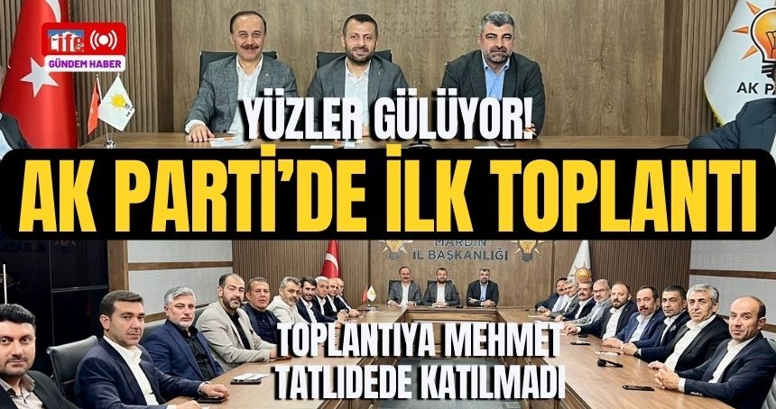 AK Parti'de Yüzler Gülüyor! Seçim sonrası ilk toplantı