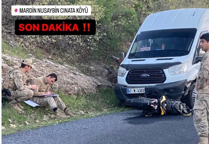 Otomobil ile motosiklet çarpıştı! Yaralılar var