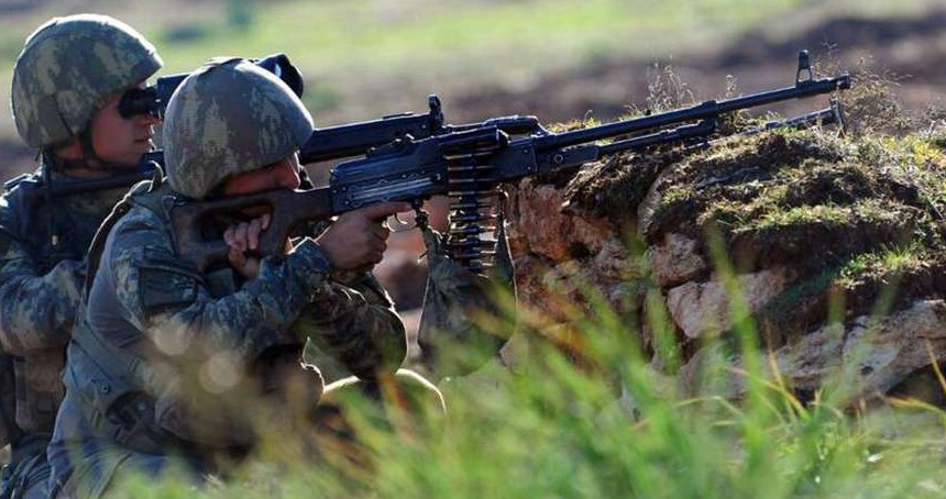 Fırat Kalkanı bölgesinde 4 PKK elemanı öldürüldü