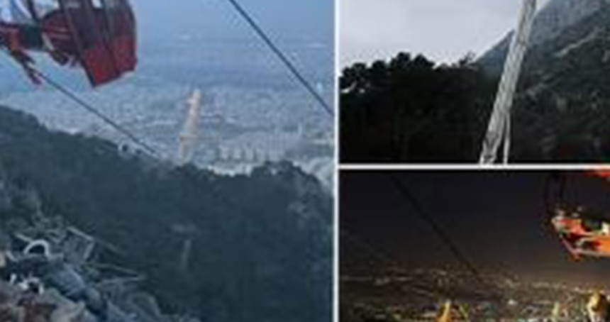 Antalya'da teleferik kazası: 1 ölü, 7 yaralı