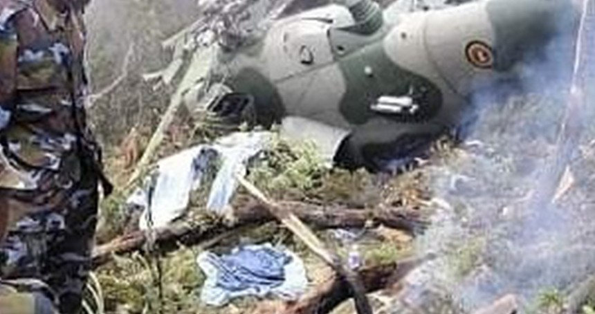 Kenya'da askeri helikopter düştü: 10 ölü 