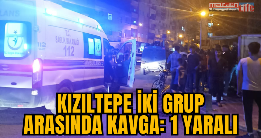 Kızıltepe'de iki grup arasında kavga: 1 yaralı