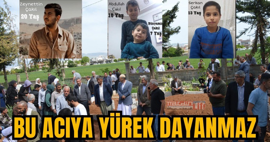 Bu acıya yürek dayanmaz