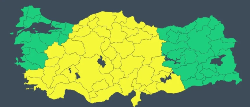 Meteoroloji'den 44 ile sarı kodlu uyarı: Çöl tozu geliyor