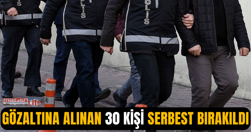 Kızıltepe'de gözaltına alınan 30 kişi serbest bırakıldı