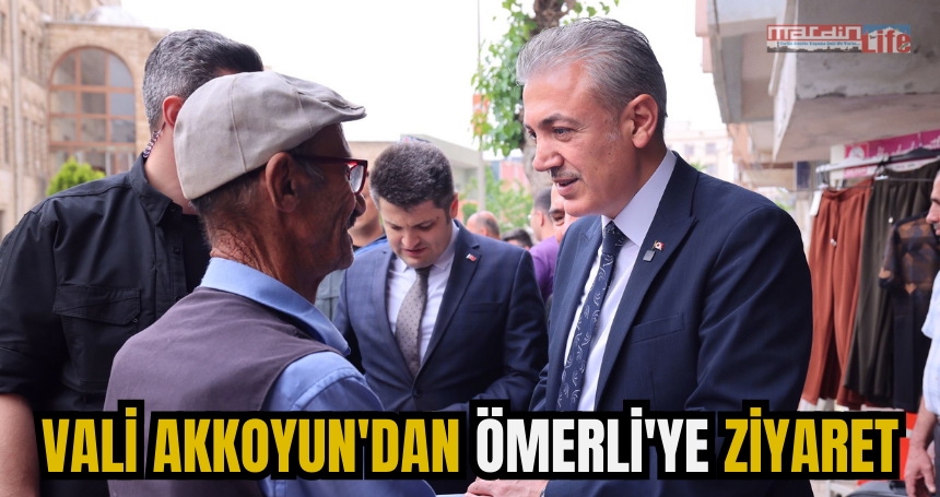 Vali Akkoyun'dan Ömerli'ye ziyaret