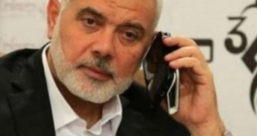 HAMAS Siyasi Büro Başkanı Heniye''den şehid Saklanan için taziye telefonu