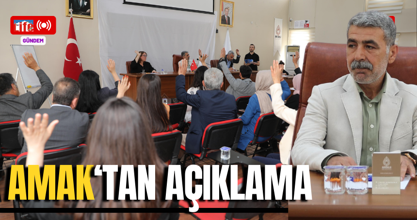 Başkan Amak'tan,  AK Parti'ye Zehir Zemberek Açıklama
