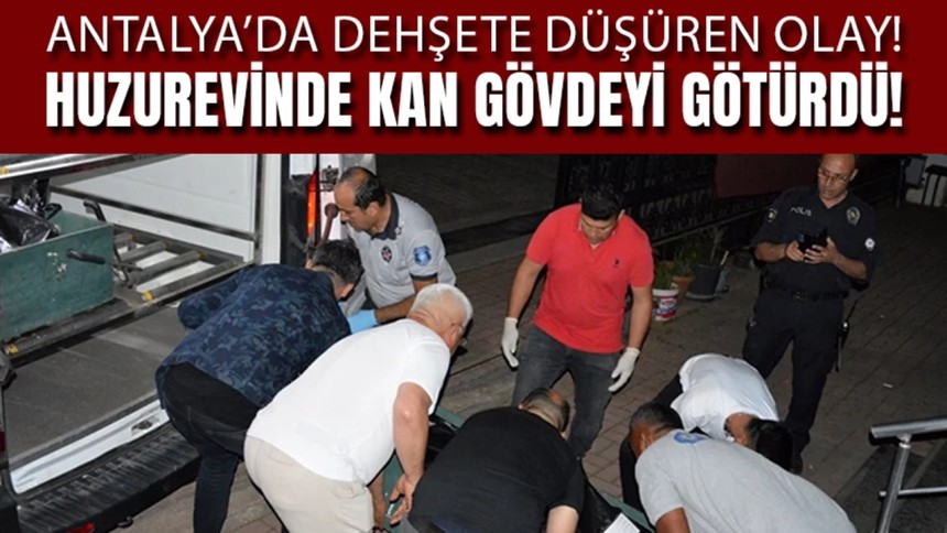 İki kişiyi öldürüp, bir kişiyi ağır yaraladı