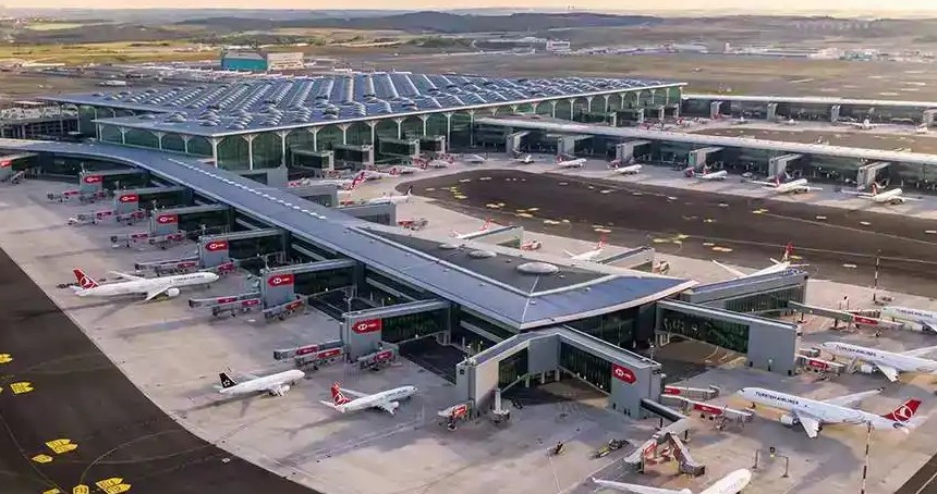 İstanbul Havalimanı nisanda Avrapa'nın en yoğunu oldu