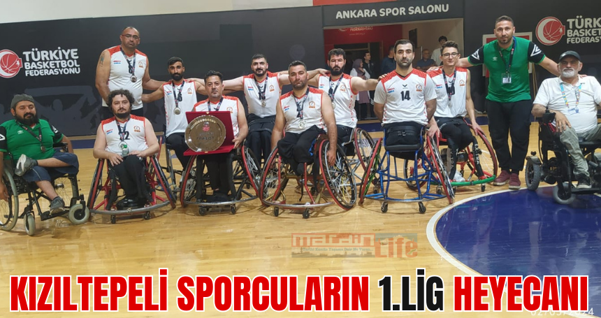 Kızıltepeli sporcuların 1.lig heyecanı