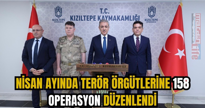 Vali Tuncay Akkoyun: Nisan ayında terör örgütlerine 158 operasyon düzenlendi
