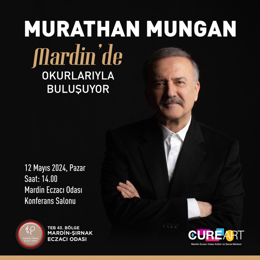 Yazar Murathan Mungan Mardin'de okurlarıyla buluşuyor