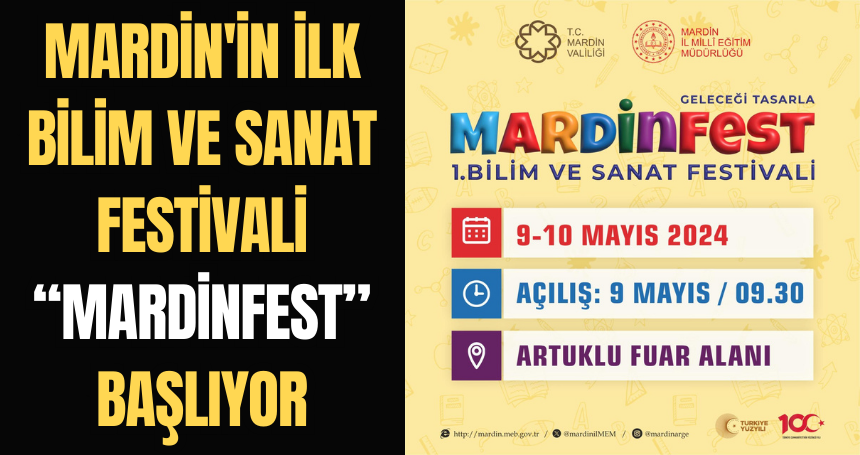 Mardin'in ilk bilim ve sanat festivali “MardinFest” başlıyor