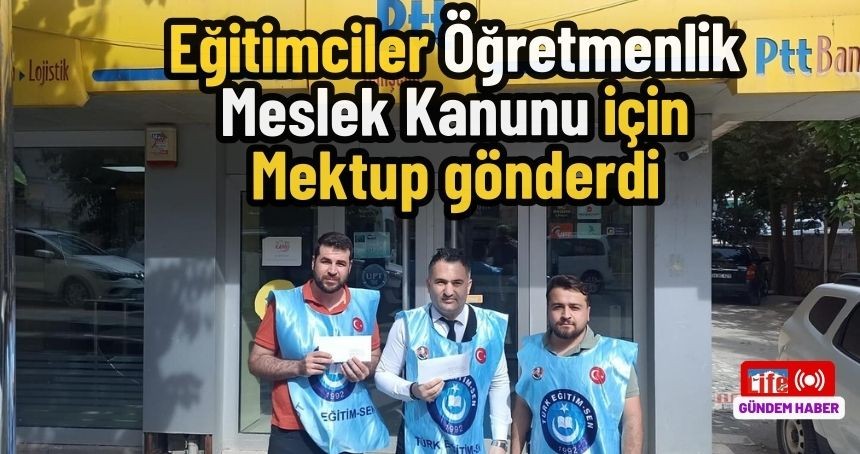 Türk Eğitim-Sen, ÖMK İçin Milletvekillerine Mektup Yolladı!