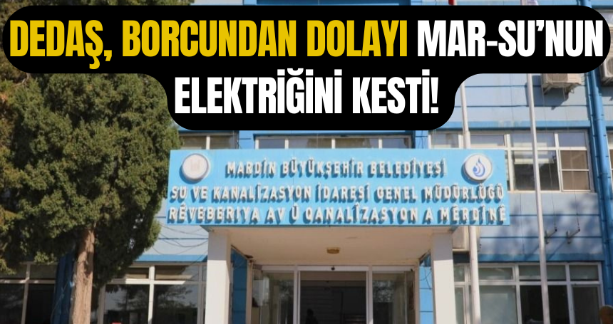 DEDAŞ, borcundan dolayı Mar-Su’nun elektriğini kesti! Olan vatandaşa oldu!