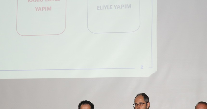 Depremzedeler belirlenen rezerv alanları ile ilgili bilgilendirildi
