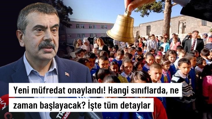 Yeni müfredat yayınlandı! Hangi sınıflarda, ne zaman başlayacak? İşte tüm detaylar