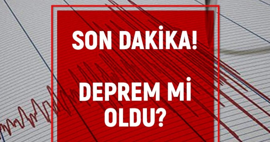 Bingöl'de deprem mi oldu? Bingöl deprem büyüklüğü ne kadar, kaç şiddetinde? AFAD ve Kandilli son dakika deprem verileri!