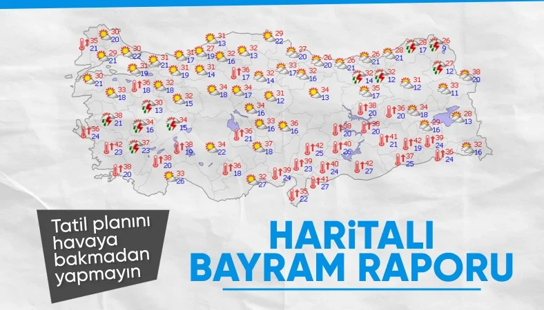 Kurban Bayramı'nda hava nasıl olacak? 5 günlük hava durumu tahminleri