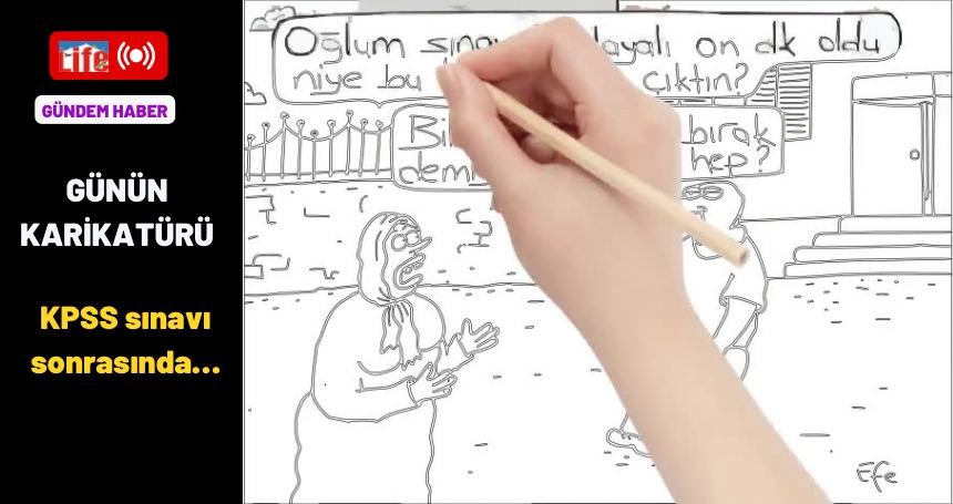 Günün Karikatürü: KPSS sonrası