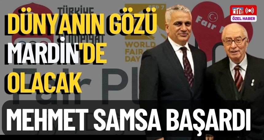 Mardin’de Dev Organizasyon! Mardin, Avrupa Fair Play Ödül Törenine ev sahipliği yapacak!