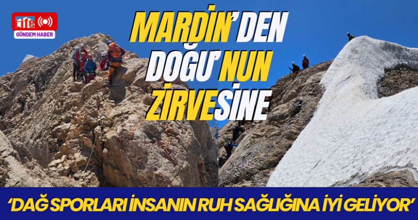 Mardinli Sporcu, Cilo Reşko Dağı'na Tırmandı