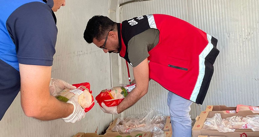Adıyaman son kullanma tarihi geçmiş et ele geçirildi