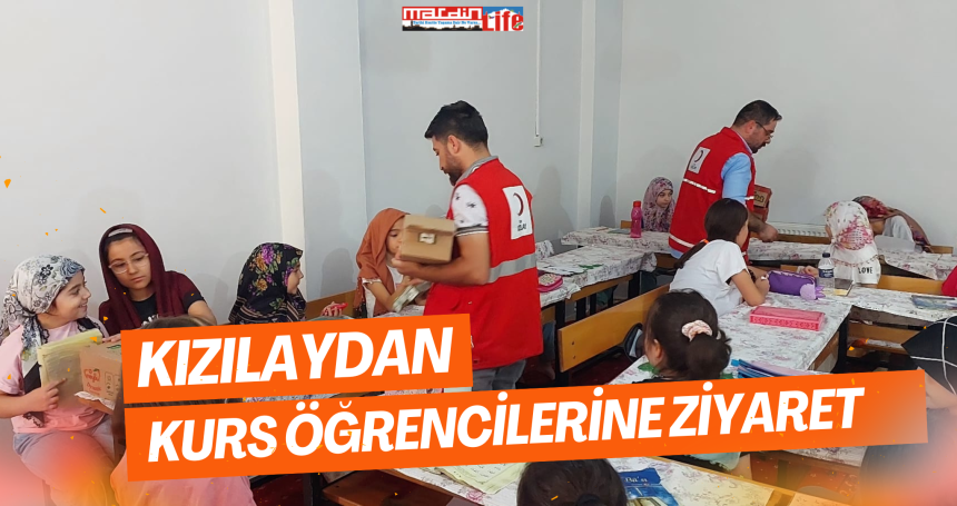 Kızılay’dan Kurs öğrencilerine ziyaret