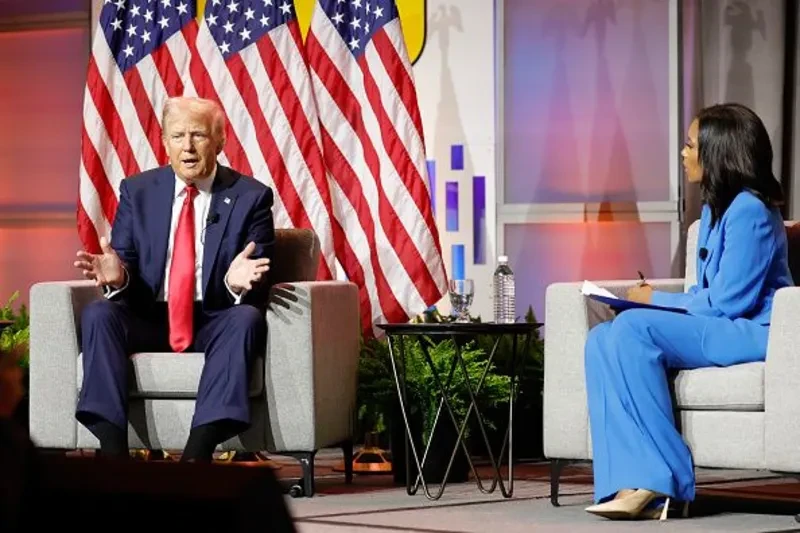 Trump, Harris’in ırkını sorguladı. Siyahi mi yoksa Hintli mi?