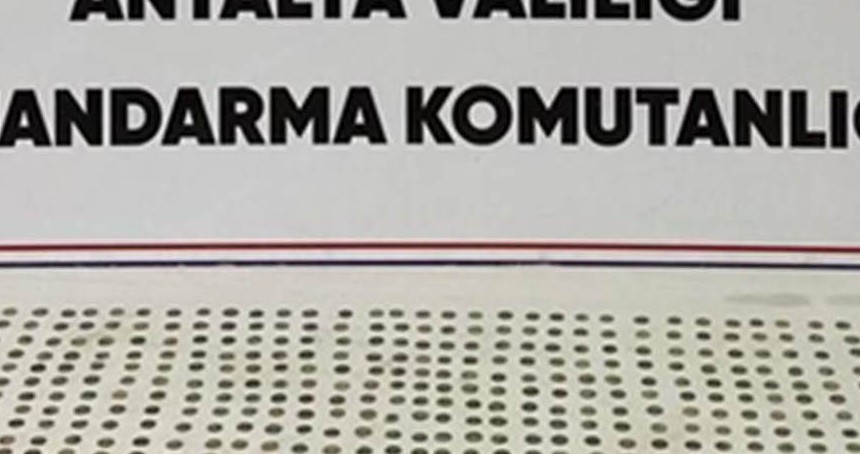 Antalya'da tarihi eser operasyonu