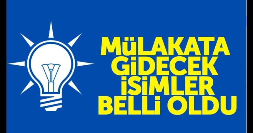 Mardin AK Parti'de il başkanı belli oluyor! İşte o isimler